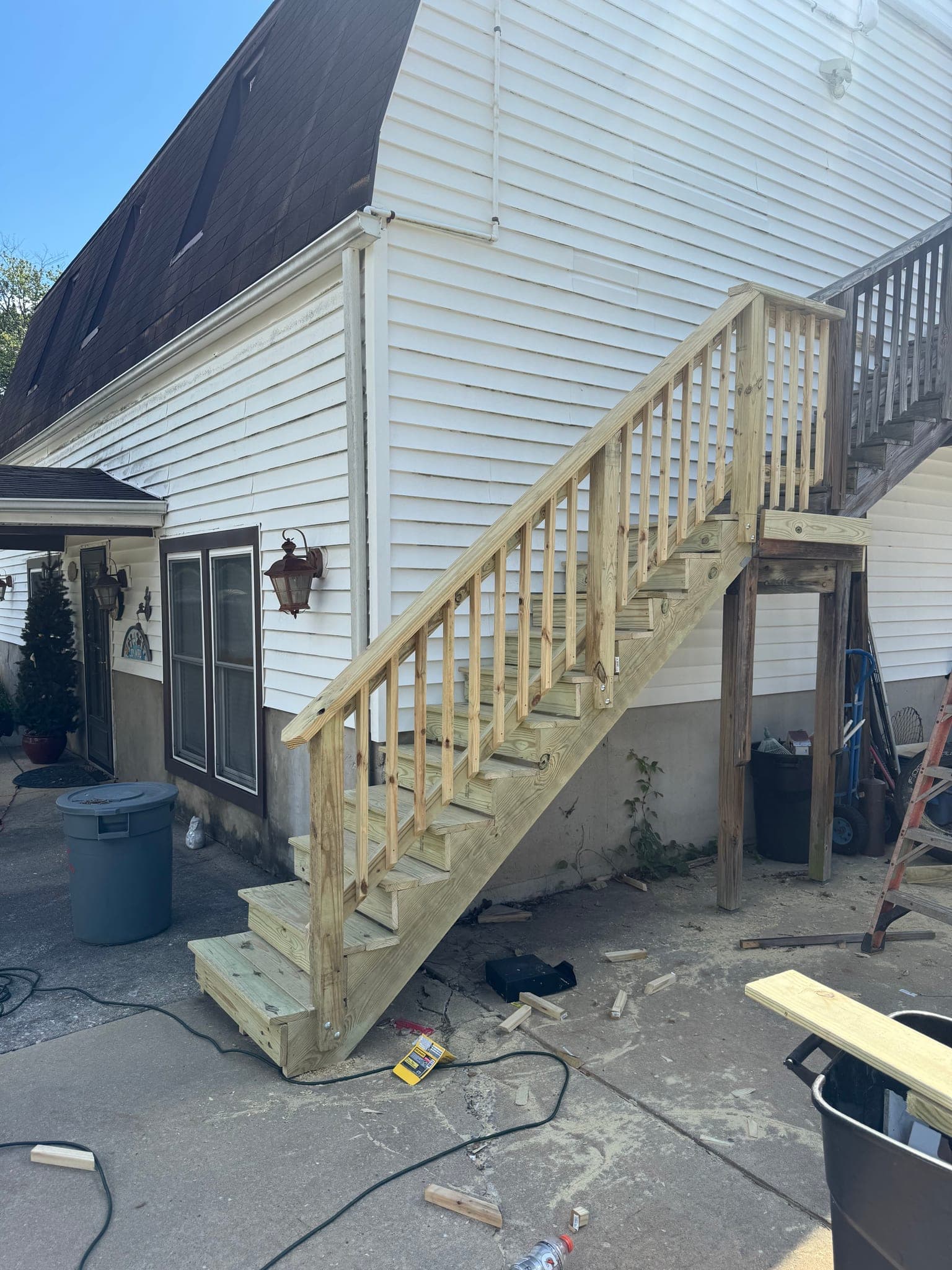 Exterior Staircase Rebuild