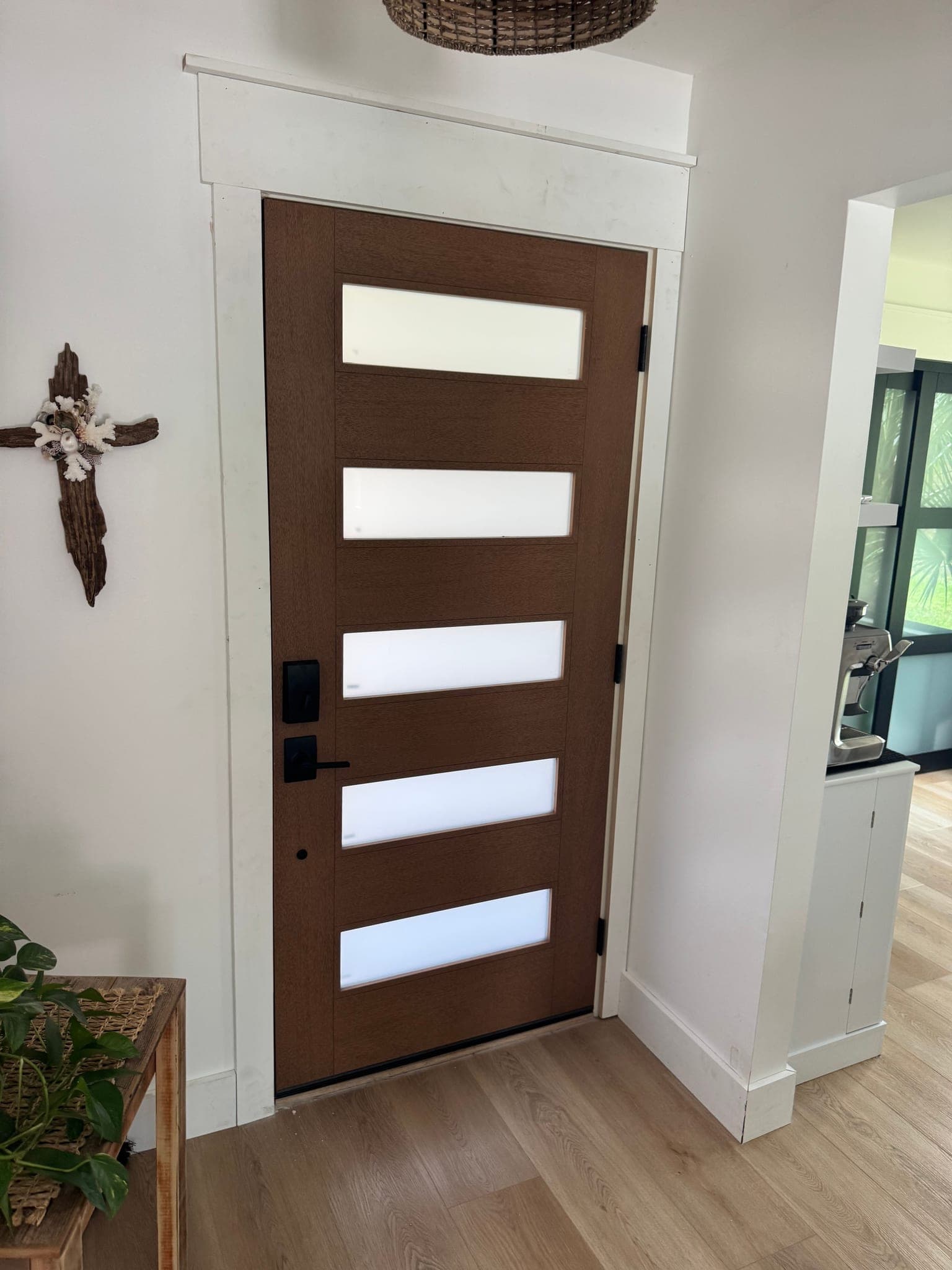 Modern Entry Door Install